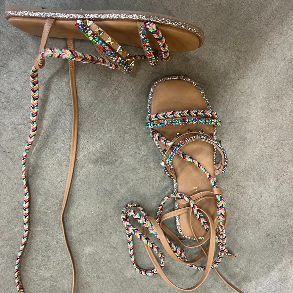 Azalea Wang Wrap Sandal